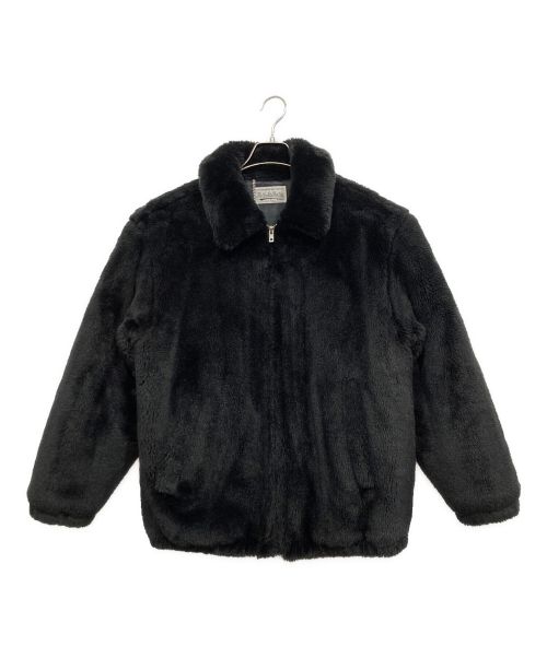 WACKO MARIA（ワコマリア）WACKO MARIA (ワコマリア) ファーコーチジャケット / FUR COACH JACKET ＠ ブラック サイズ:Sの古着・服飾アイテム