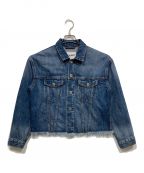 SLOBE IENAスローブ イエナ）の古着「LE DENIM カットオフデニムジャケット」｜ブルー