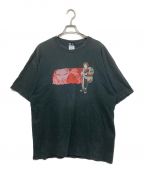 NARUTOナルト）の古着「砂漠の我愛羅プリントTシャツ」｜ブラック