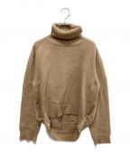 Maison Margielaメゾンマルジェラ）の古着「Stitch Detail Turtleneck Jumper」｜ベージュ