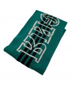 adidas×Gosha Rubchinskiyアディダス×ゴーシャラブチンスキー）の古着「3-Stripe Cyrillic Scarf」｜グリーン×ブラック