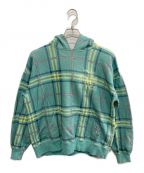 BlackEyePatchブラックアイパッチ）の古着「Checked Hoody」｜ブルー