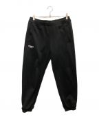 F.C.R.B.エフシーアールビー）の古着「JERSEY HEM RIBBED PANTS」｜ブラック