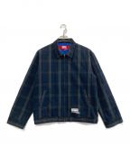 SUPREME×COMME des GARCONS JUNYA WATANABE MANシュプリーム×コム デ ギャルソン ジュンヤ ワタナベ マン）の古着「Printed Work Jacket/ワークジャケット」｜グリーン×ネイビー