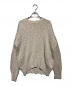 L'appartementアパルトモン）の古着「Volume Sleeve Knit」｜ベージュ