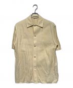 AURALEEオーラリー）の古着「WASH DUCK CANVAS SLEEVE SHIRTS」｜ベージュ