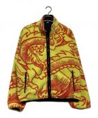 stussyステューシー）の古着「Dragon Sherpa Reversible」｜ブラック×イエロー