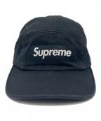 SUPREMEシュプリーム）の古着「Washed Chino Twill Camp Cap」｜ブラック