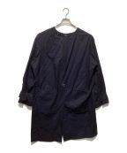 TAKAHIROMIYASHITA TheSoloIst.タカヒロミヤシタ ザソロイスト）の古着「soutein collar coat style medical jacket」｜ネイビー