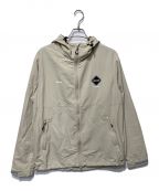 F.C.R.B.エフシーアールビー）の古着「SUPPLEX NYLON HOODED BLOUSON」｜ベージュ