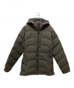 MAMMUTマムート）の古着「SERAC Hoody Melange Down Jacket」｜オリーブ