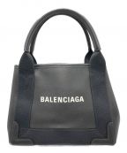 BALENCIAGAバレンシアガ）の古着「レザー2wayショルダーバッグ／カバスXS」｜ブラック