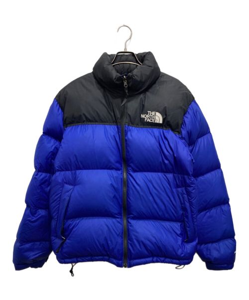 THE NORTH FACE（ザ ノース フェイス）THE NORTH FACE (ザ ノース フェイス) ヌプシダウンジャケット／1996 RETRO NUPTSE ブルー×ブラック サイズ:Lの古着・服飾アイテム