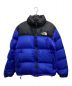 THE NORTH FACE（ザ ノース フェイス）の古着「ヌプシダウンジャケット／1996 RETRO NUPTSE」｜ブルー×ブラック