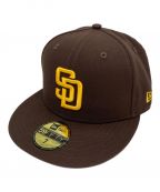 New Eraニューエラ）の古着「59FIFTY MLBオンフィールド サンディエゴ・パドレス ゲーム」｜ブラウン