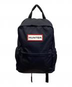 HUNTERハンター）の古着「TOPCLIP BACKPACK」｜ブラック