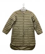 Traditional Weatherwearトラディショナルウェザーウェア）の古着「ARKLEY LONG DOWN PACKABLE」｜カーキ