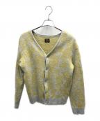 Needlesニードルズ）の古着「Paysley Mohair Cardigan」｜イエロー