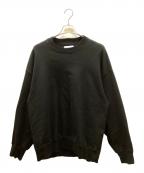 steinシュタイン）の古着「Oversized Untwisted Yarn Sweat」｜ブラック