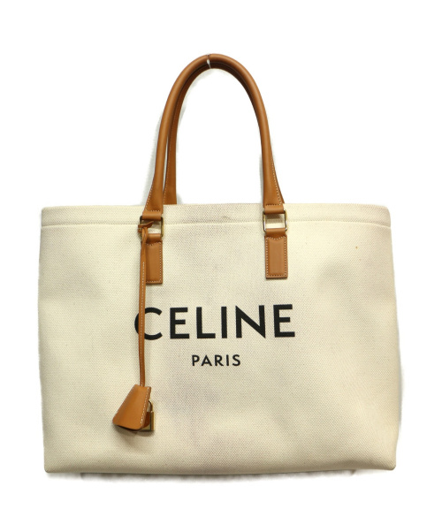 CELINE（セリーヌ）CELINE (セリーヌ) トートバッグ ホリゾンタルカバキャンバス F-SL-2189の古着・服飾アイテム