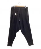 s'yteサイト）の古着「Hem Rib Saruel Pants」｜ブラック