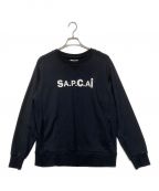 A.P.C.×sacaiアーペーセー×サカイ）の古着「TANI SWEATSHIRT」｜ブラック