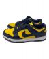 NIKE (ナイキ) DUNK LOW MICHIGAN ネイビー×イエロー サイズ:28㎝：10000円