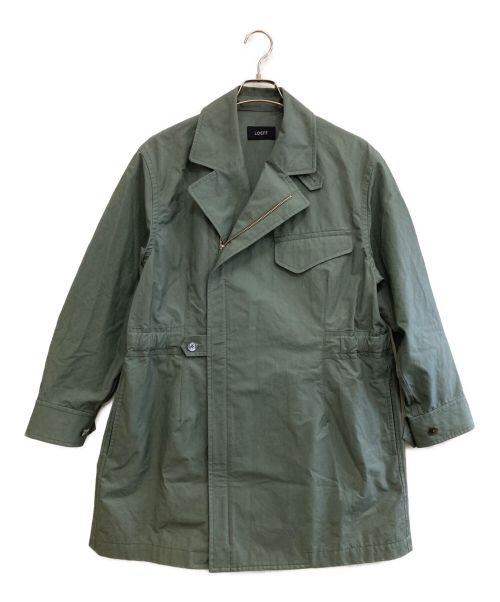 LOEFF（ロエフ）LOEFF (ロエフ) コットン ダンプ フライトジャケット グリーン サイズ:1の古着・服飾アイテム