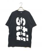 stussyステューシー）の古着「プリントTシャツ」｜ブラック