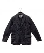 EMPORIO ARMANIエンポリオアルマーニ）の古着「QUILTING RECYCLING NYLON BLAZER」｜ブラック