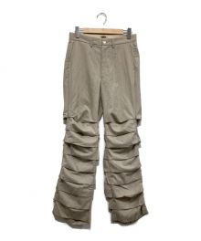 RANDY（ランディー）の古着「ACCORDION PANTS」｜ベージュ