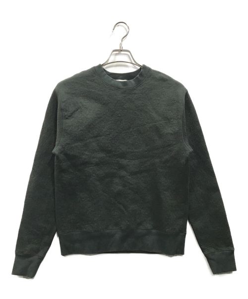 LEMAIRE（ルメール）LEMAIRE (ルメール) FLEECE SWEATSHIRT グリーン サイズ:Lの古着・服飾アイテム