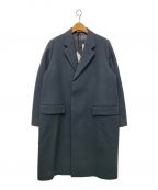 AURALEEオーラリー）の古着「DOUBLE CLOTH LIGHT MELTON CHESTERFIELD COAT」｜グレー