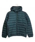 FRED PERRYフレッドペリー）の古着「Hooded Insulated Jacket」｜グリーン