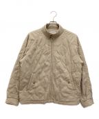 Cabaret Povalキャバレーポバール）の古着「QUILTED HARRINGTON JAKET」｜ベージュ