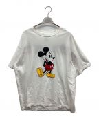 FACETASM×DISNEYファセッタズム×ディズニー）の古着「MICKEY RIB BIG TEE」｜ホワイト