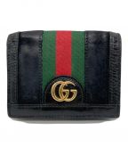 GUCCIグッチ）の古着「2つ折り財布」｜ブラック