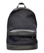 BALENCIAGAバレンシアガ）の古着「コットンキャンバス バックパック 392007」｜ブラック