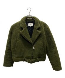 MM6 Maison Margiela（エムエムシックス メゾンマルジェラ）の古着「ボアライダースジャケット」｜オリーブ