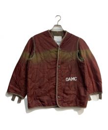 OAMC（オーエーエムシー）の古着「PEACEMAKER ライナージャケット 古着リメイク 　OAYR424685」｜レッド