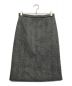 RED VALENTINO（レッドヴァレンティノ）の古着「Herringbone Wool Skirt」｜ブラック