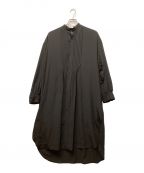 Y'sワイズ）の古着「Ta/Pe de CHINE THIN STRAP DRESS/Ta/Pe デチェインシンストラップドレス」｜ブラック