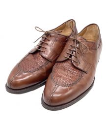 Santoni（サントーニ）の古着「ドレスシューズ」｜ブラウン