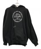 WTAPSダブルタップス）の古着「INGREDIENTS / HOODY / COTTON」｜ブラック