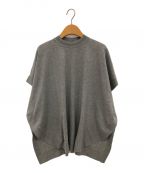 ENFOLDエンフォルド）の古着「ROOUND-HEM PULLOVER」｜グレー