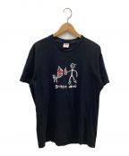 SUPREMEシュプリーム）の古着「プリントTシャツ」｜ブラック