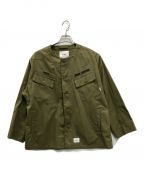 WTAPSダブルタップス）の古着「SCOUT LS COTTON WEATHER」｜カーキ