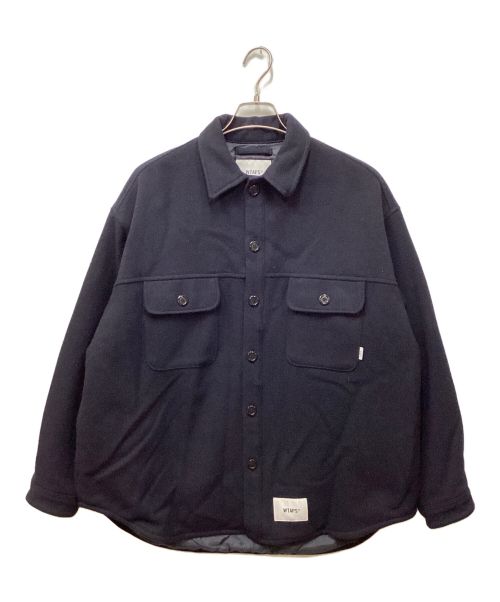 WTAPS（ダブルタップス）WTAPS (ダブルタップス) WCPO 01 JACKET/キルティングライナーウールジャケット ネイビー サイズ:1の古着・服飾アイテム