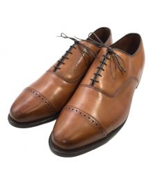 Allen Edmonds（アレン エドモンズ）の古着「ストレートチップシューズ」｜キャメル