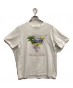 CASABLANCAカサブランカ）の古着「Tennis Club Icon T-Shirt」｜ホワイト